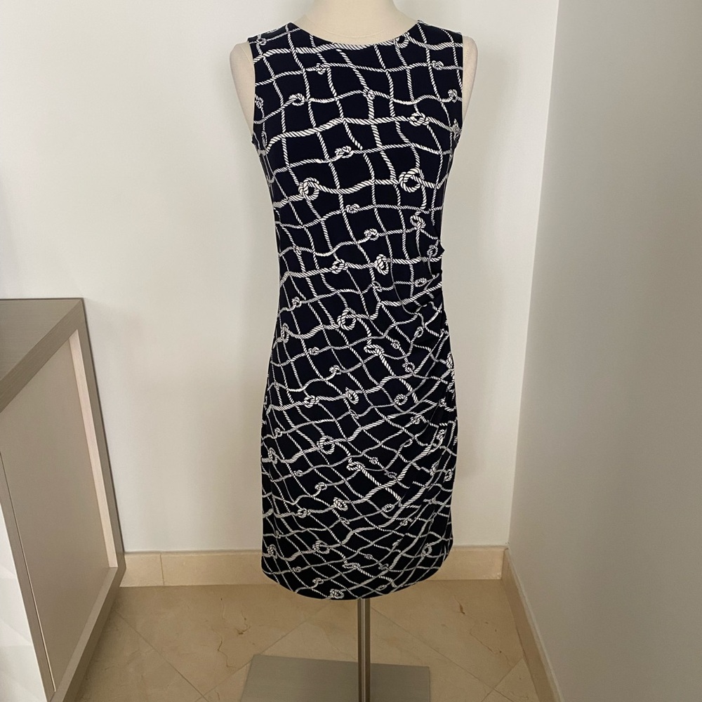 Brooks Brothers Sleeveless Nautical Dress